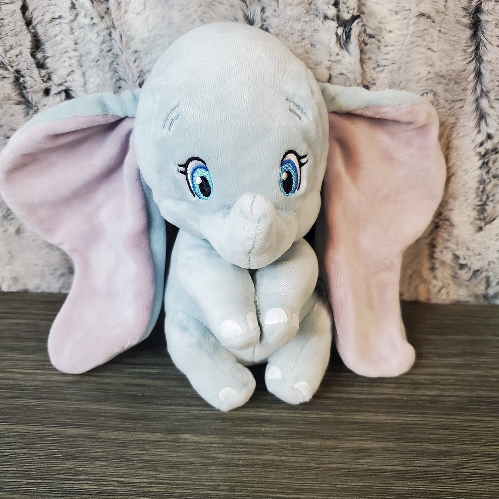 Disney Ty Sparkles 6" Baby Dumbo Plush Stuffed Animal 2021 Big Floppy Ears CUTE